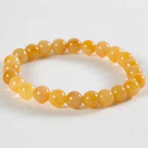 bracelet jade jaune