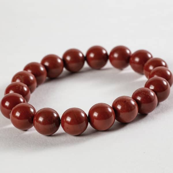 bracelet jaspe rouge 8mm