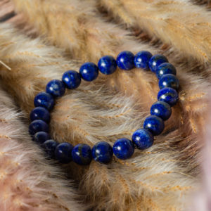 bracelet lapis-lazuli 8mm