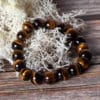 bracelet œil de tigre 10mm