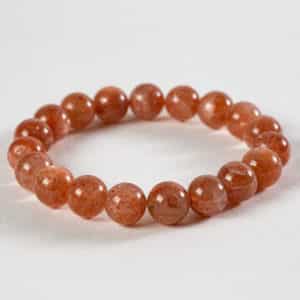 bracelet pierre de soleil 10mm