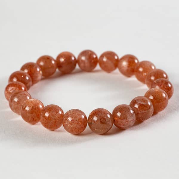 bracelet pierre de soleil 10mm