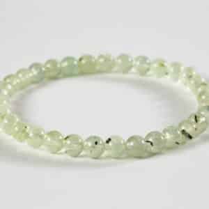 bracelet prehnite 6mm
