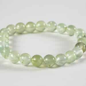 bracelet prehnite 8mm
