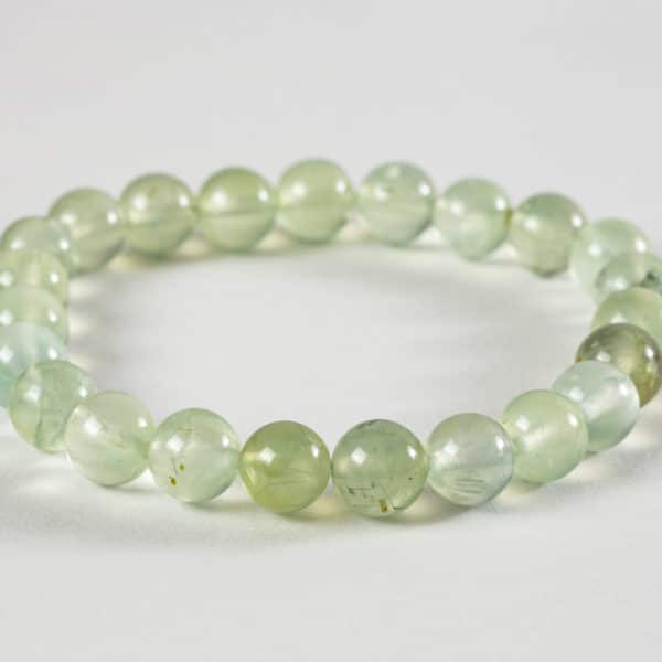 bracelet prehnite 8mm