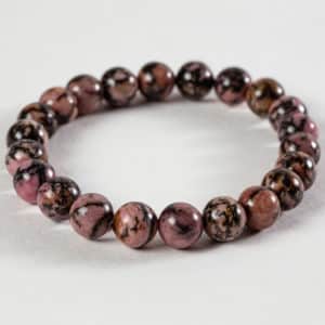 bracelet rhodonite 8mm