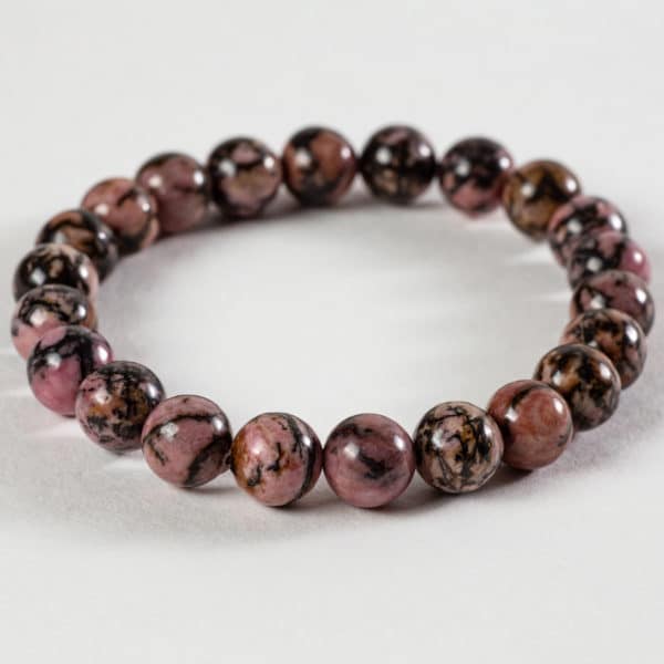 bracelet rhodonite 8mm