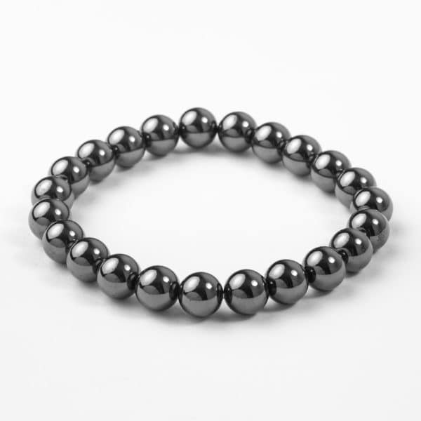 bracelet hématite 8mm
