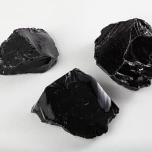 obsidienne pierre brute