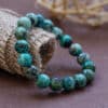bracelet turquoise d'Afrique 10mm