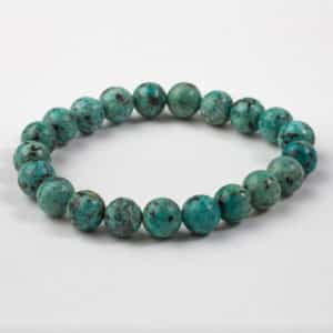bracelet turquoise d'Afrique 8mm