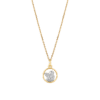 médaille ange bicolore