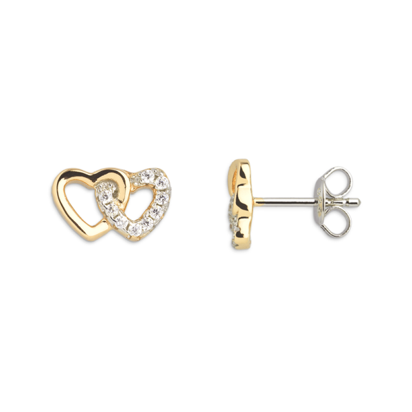 Cœurs boucles d'oreilles