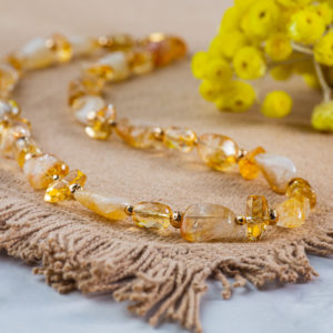 collier citrine