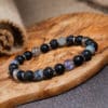 bracelet homme onyx labradorite et pierre de lave