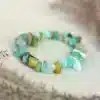 opale verte bracelet