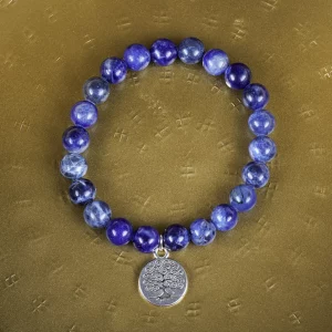 bracelet arbre de vie en sodalite