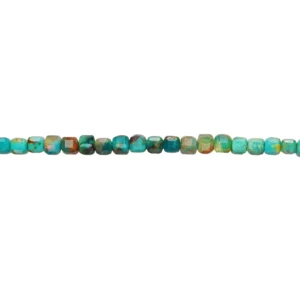 bracelet de cheville en turquoise photo sur fond blanc