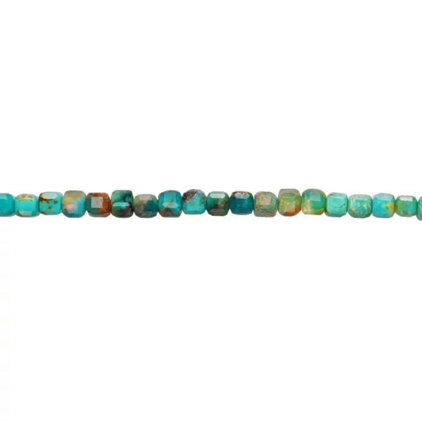 bracelet de cheville en turquoise photo sur fond blanc