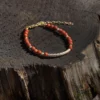Bracelet en jaspe rouge AKA