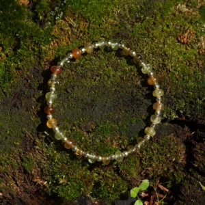 Bracelet en grenat vert