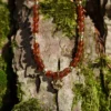 collier en grenat hessonite photo avec décors